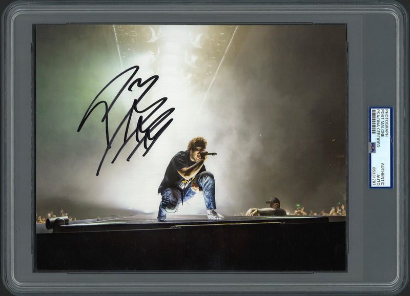 Post Malone Signed Autographed 8x10 Photo PSA/DNA Authenticated