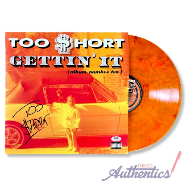 Too Short Signed Autographed Vinyl LP “Gettin’ It” PSA/DNA Authenticated