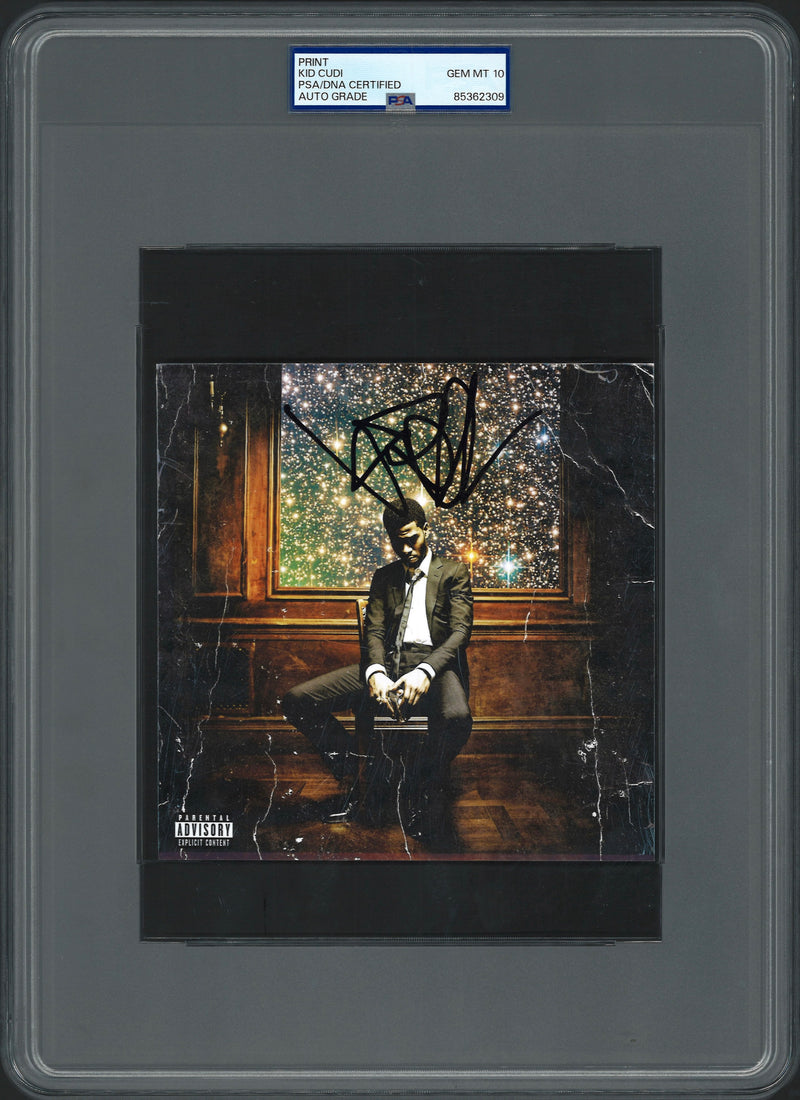 Kid Cudi Signed Autographed Photo "Man on the Moon II: The Legend of Mr. Rager" PSA/DNA 10 Gem Mint