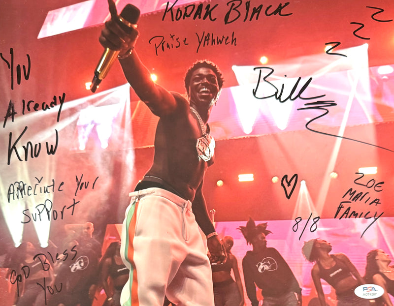 Kodak Black Signed Autographed 11x14 Photo PSA/DNA Authenticated