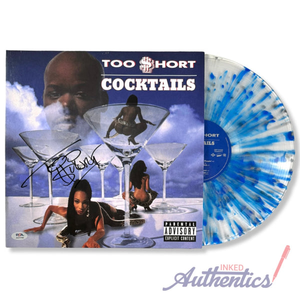 Too Short Signed Autographed Vinyl LP “Cocktails” #/1500 PSA/DNA Authenticated