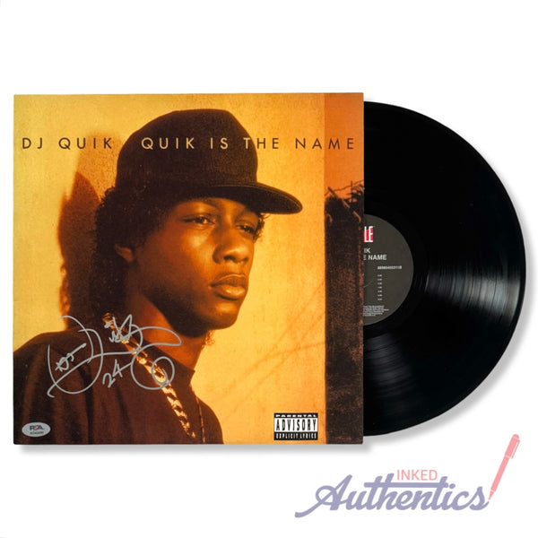 DJ Quik Signed Autographed Vinyl LP "Quik Is the Name" PSA/DNA Authenticated