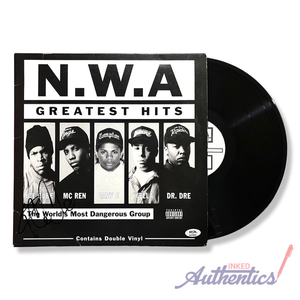 Ice Cube Signed Autographed Vinyl LP “N.W.A Greatest Hits” PSA/DNA Authenticated