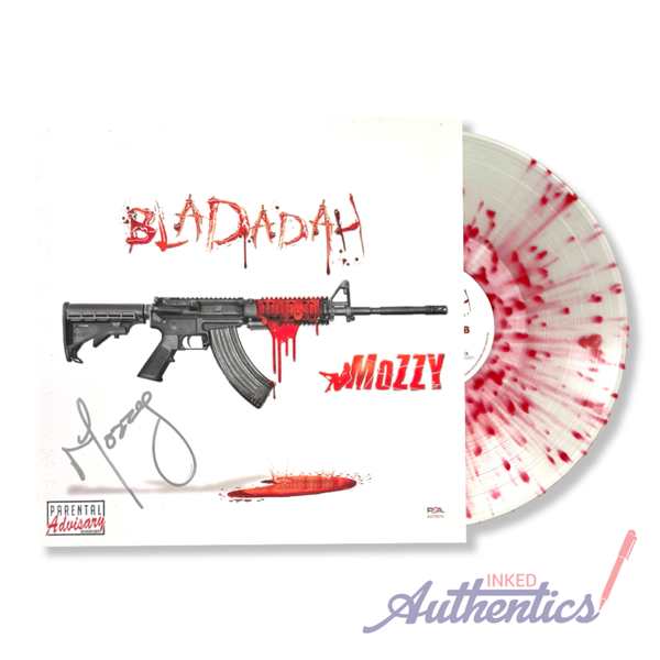 Mozzy Signed Autographed Vinyl LP “Bladadah” #/2500 PSA/DNA Authenticated