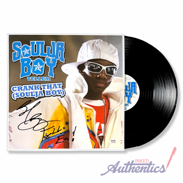 Soulja Boy Signed Autographed Vinyl LP "Crank That" PSA/DNA Authenticated