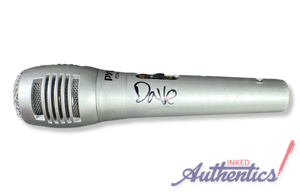 Dave Blunts Signed Autographed Microphone PSA/DNA Authenticated