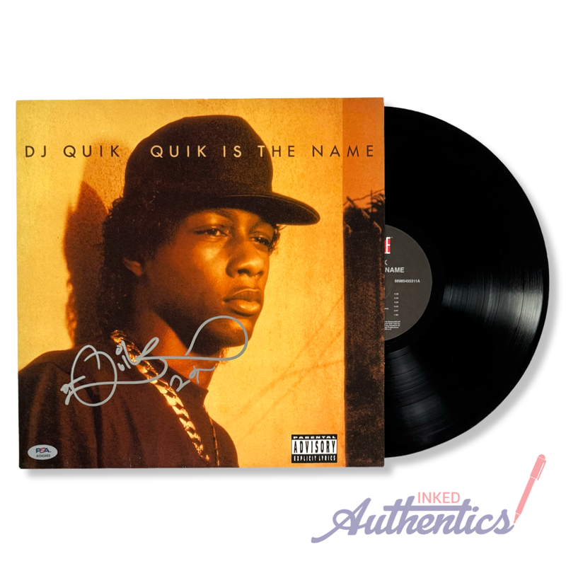 DJ Quik Signed Autographed Vinyl LP "Quik Is the Name" PSA/DNA Authenticated