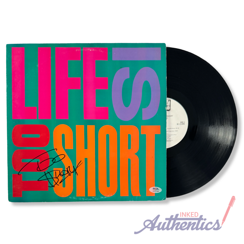 Too Short Signed Autographed Vinyl LP “Life Is… Too $hort” PSA/DNA Authenticated