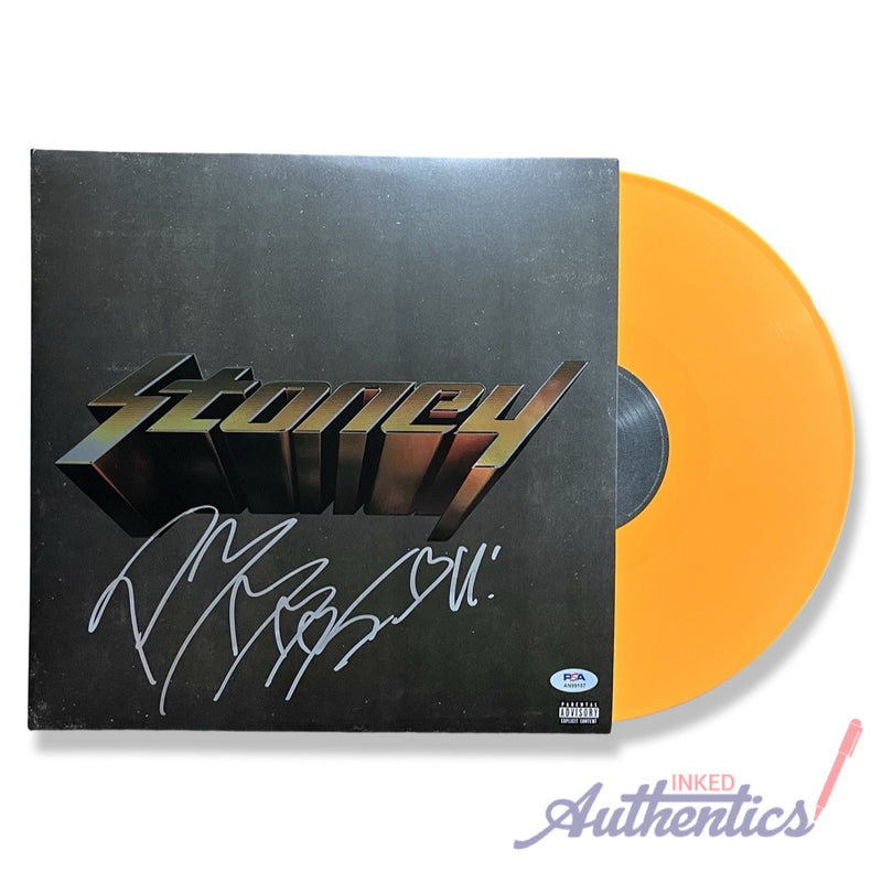 Post Malone Signed Autographed Vinyl LP “Stoney” PSA/DNA Authentic