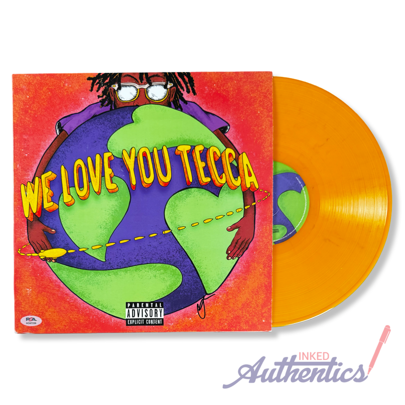 Lil Tecca Signed Autographed Vinyl LP “We Love You Tecca” PSA/DNA Authenticated