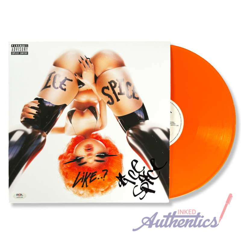 Ice Spice Signed Autographed Vinyl LP “Like..?” PSA/DNA Authenticated