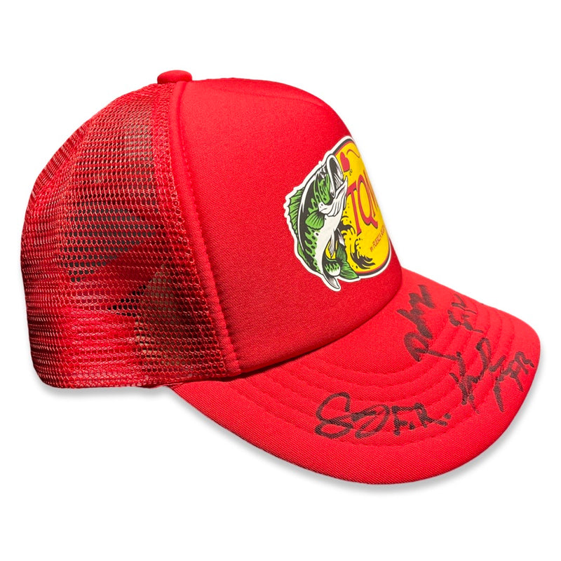 Fuerza Regida Signed Autographed "TQM" Hat PSA/DNA Authenticated