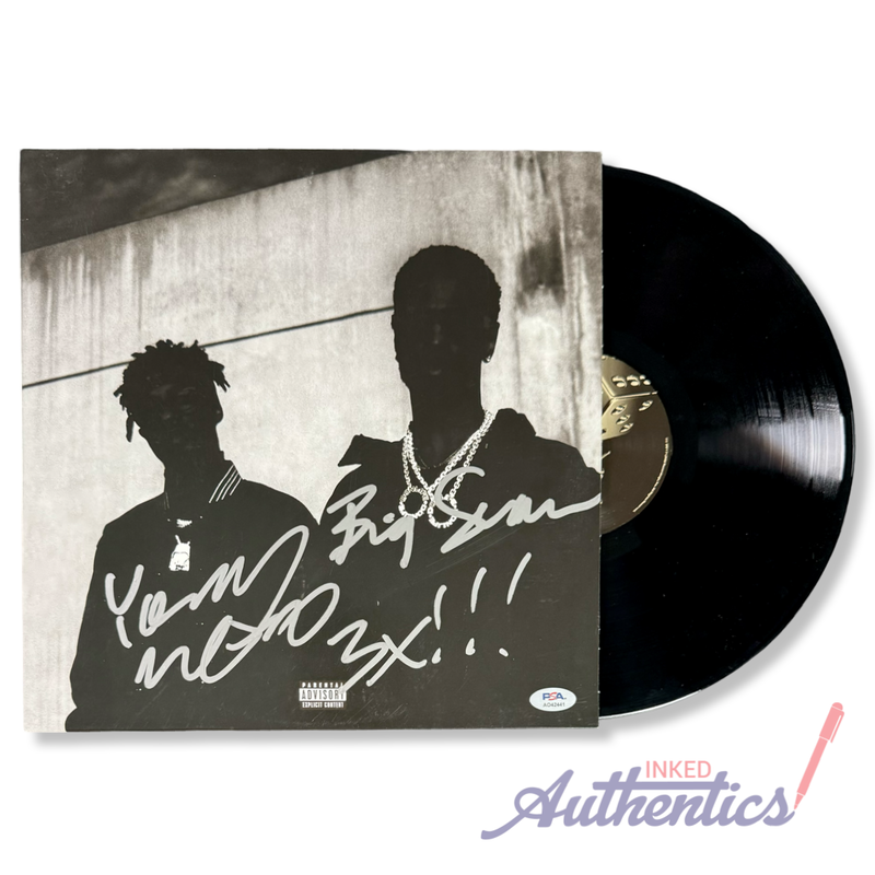 Metro Boomin & Big Sean Signed Autographed Vinyl LP “Double Or Nothing” PSA/DNA Authenticated