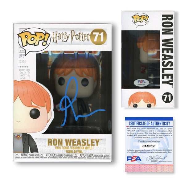 Rupert Grint Signed Autographed Funko Pop #71 Ron Weasley PSA/DNA Authenticated