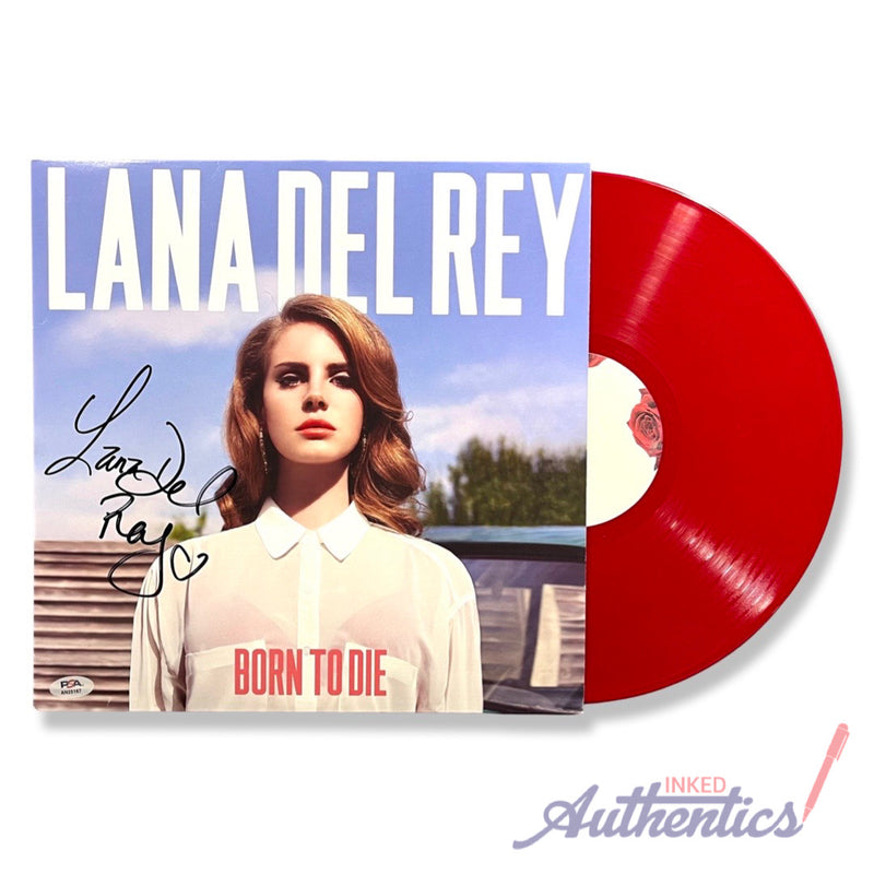 Lana Del Rey Signed Autographed “Born To Die“ Vinyl LP PSA/DNA Authentic