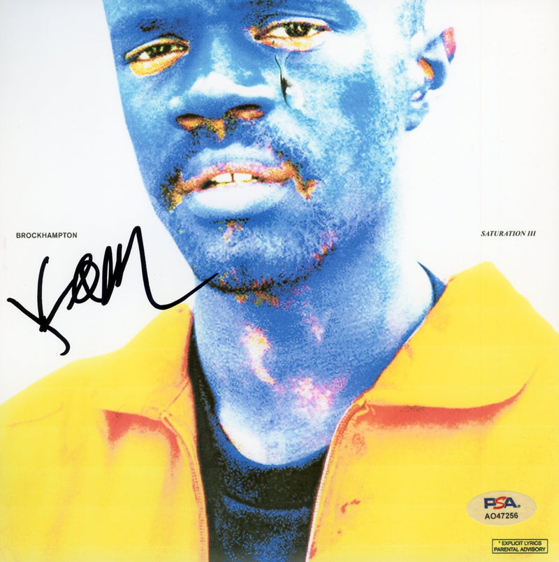 Kevin Abstract Signed 8x8 Photo “SATURATION III” PSA/DNA Authenticated