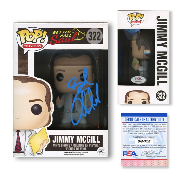 Bob Odenkirk Signed Autographed Funko Pop #322 Jimmy McGill PSA/DNA Authentic