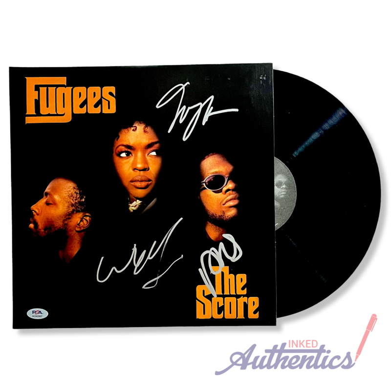 Fugees Signed Autographed Vinyl LP “The Score” PSA/DNA Authenticated