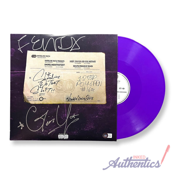 Shoreline Mafia Signed Autographed Vinyl LP "ShorelineDoThatShit” Beckett Authenticated