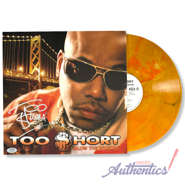 Too Short Signed Autographed Vinyl LP “Blow the Whistle” #437/500 PSA/DNA Authenticated