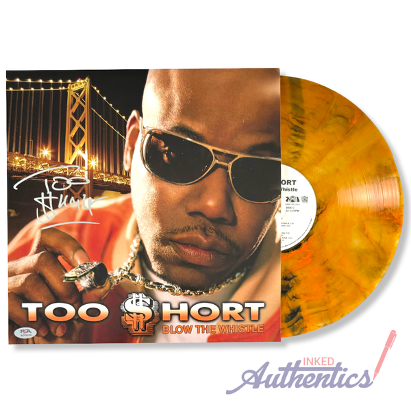 Too Short Signed Autographed Vinyl LP “Blow the Whistle” #401/500 PSA/DNA Authenticated