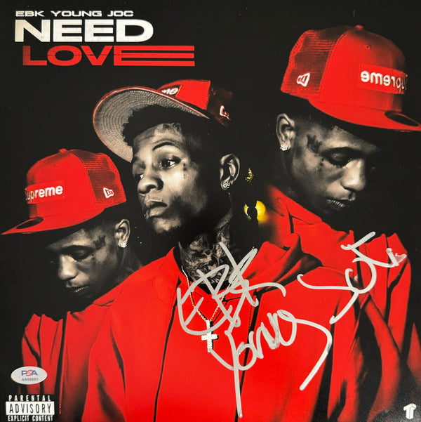 EBK Young Joc Signed Autographed 12x12 Photo "Need Love" PSA/DNA Authenticated