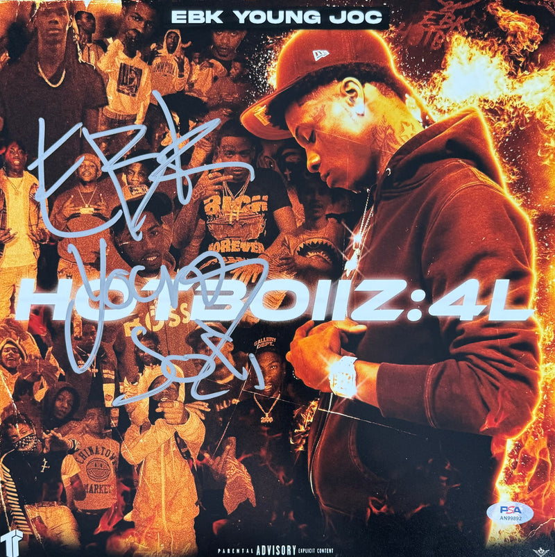 EBK Young Joc Signed Autographed 12x12 Photo "HotBoiiz:4L" PSA/DNA Authenticated