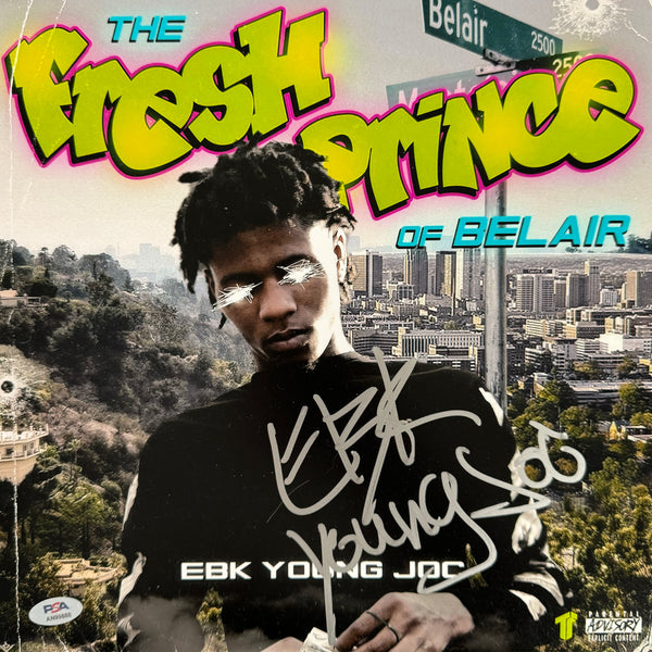 EBK Young Joc Signed Autographed 12x12 Photo "The Fresh Prince Of Belair" PSA/DNA Authenticated