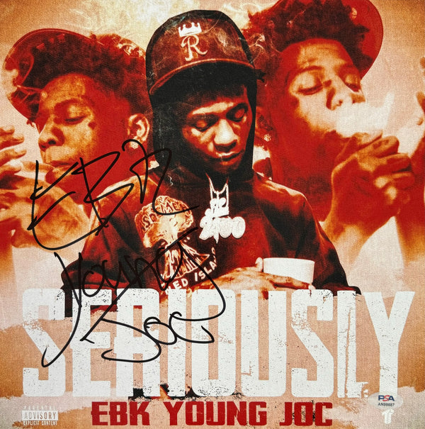 EBK Young Joc Signed Autographed 12x12 Photo "Seriously" PSA/DNA Authenticated