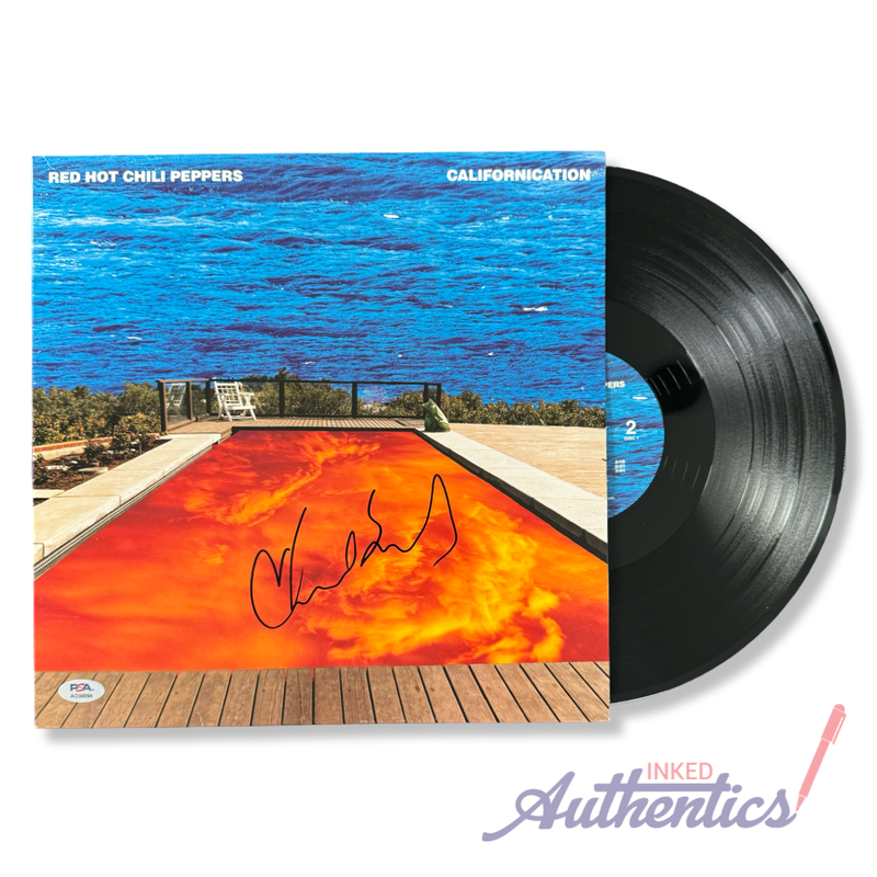 Chad Smith Signed Autographed Vinyl LP "Californication" PSA/DNA Authenticated