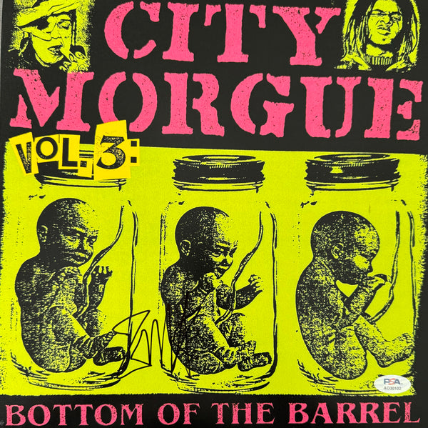 ZillaKami Signed Autographed 12x12 Photo "CITY MORGUE VOLUME 3: BOTTOM OF THE BARREL" PSA/DNA Authenticated