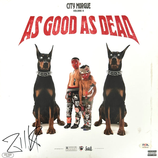 ZillaKami Signed Autographed 12x12 Photo "City Morgue Vol 2: As Good as Dead" PSA/DNA Authenticated