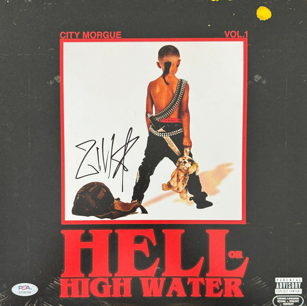 ZillaKami Signed Autographed 12x12 Photo "CITY MORGUE VOL 1: HELL OR HIGH WATER" PSA/DNA Authenticated