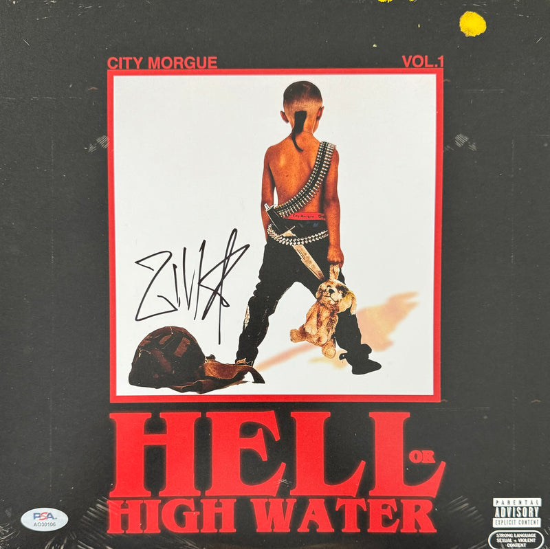 ZillaKami Signed Autographed 12x12 Photo "CITY MORGUE VOL 1: HELL OR HIGH WATER" PSA/DNA Authenticated