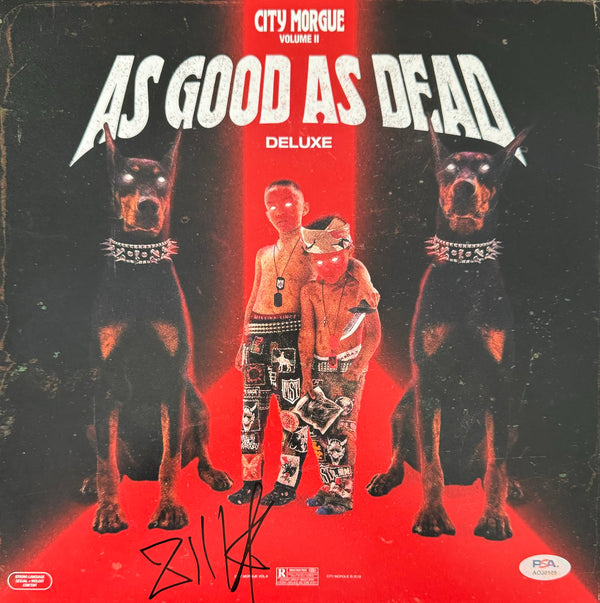 ZillaKami Signed Autographed 12x12 Photo "CITY MORGUE VOL 2: AS GOOD AS DEAD" PSA/DNA Authenticated