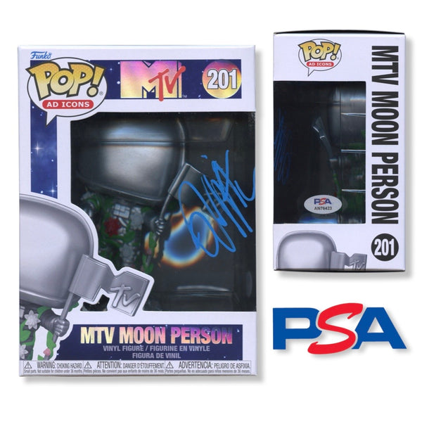 Kyle Gass Signed Autographed Funko Pop #201 MTV Moon Person PSA/DNA Authenticated