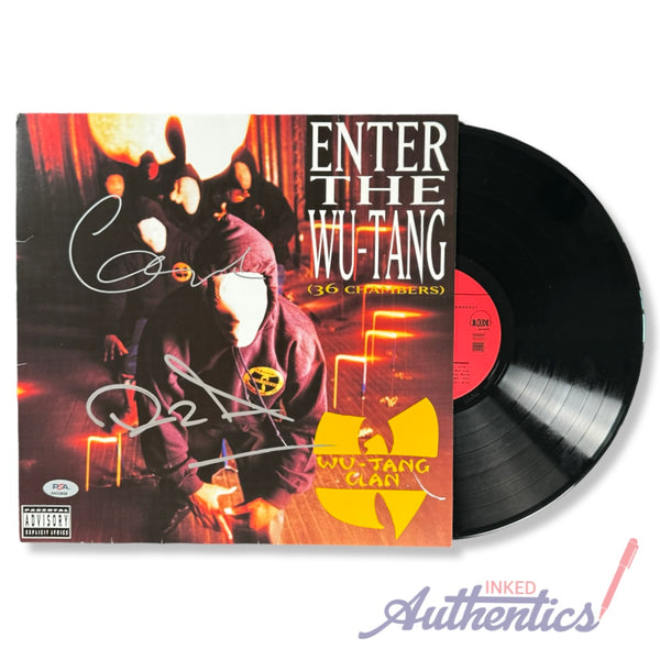 Wu-Tang Clan Autographed Vinyl LP "Enter the Wu-Tang (36 Chambers)" PSA/DNA Authenticated