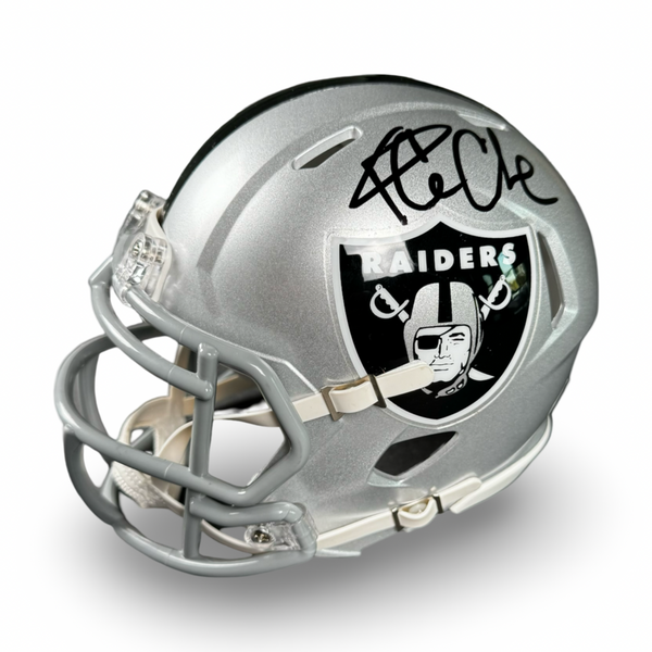 Ice Cube Signed Autographed Oakland Raiders Mini Helmet PSA/DNA Authenticated