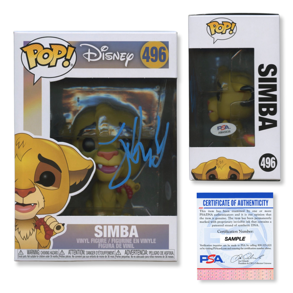 Jeffrey Katzenberg Signed Autographed Funko Pop #498 Simba PSA/DNA Authenticated