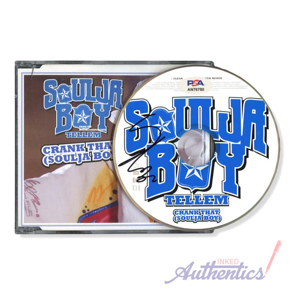 Soulja Boy Signed Autographed CD "Crank That" PSA/DNA Authenticated