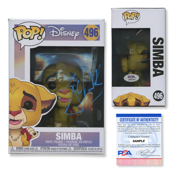 Jeffrey Katzenberg Signed Autographed Funko Pop #498 Simba PSA/DNA Authenticated