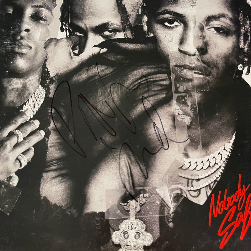 Rich The Kid Signed Autographed Vinyl LP “Nobody Safe” PSA/DNA Authenticated