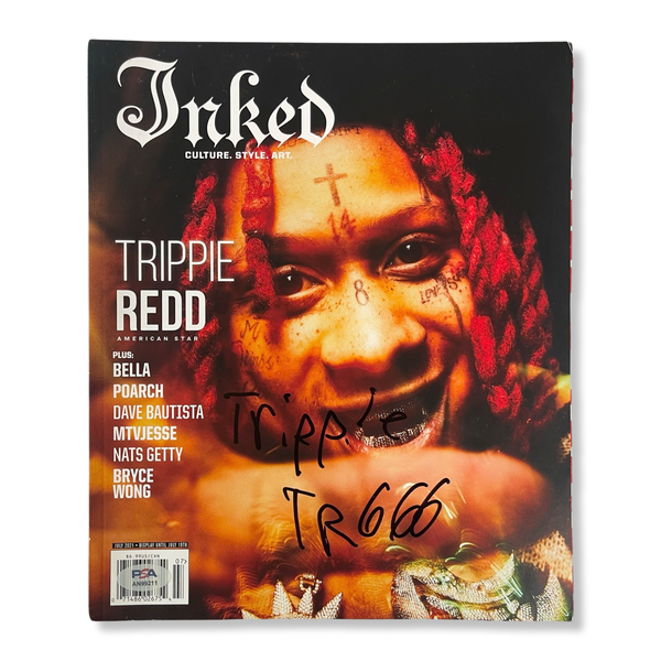 Trippie Redd Signed Autographed Inked Magazine PSA/DNA Authenticated