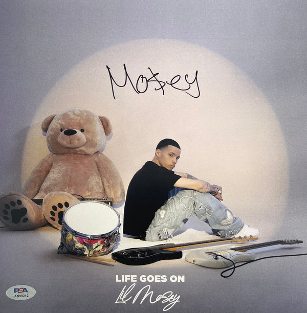 Lil Mosey Signed Autographed 10x10 Photo “Life Goes On” PSA/DNA Authenticated