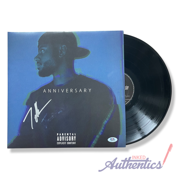 Bryson Tiller Signed Autographed Vinyl LP “Anniversary” PSA/DNA Authenticated