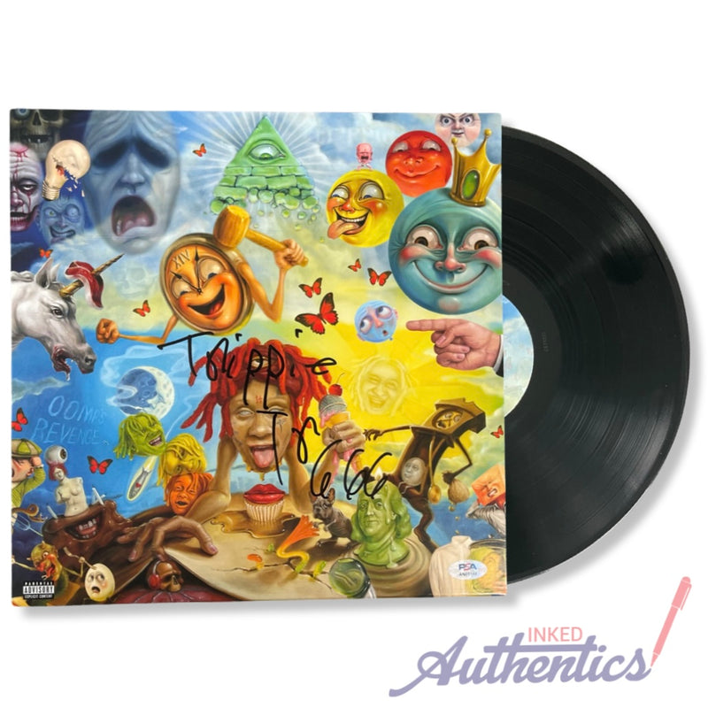 Trippie Redd Signed Autographed Vinyl LP "LIFE'S A TRIP" PSA/DNA Authenticated