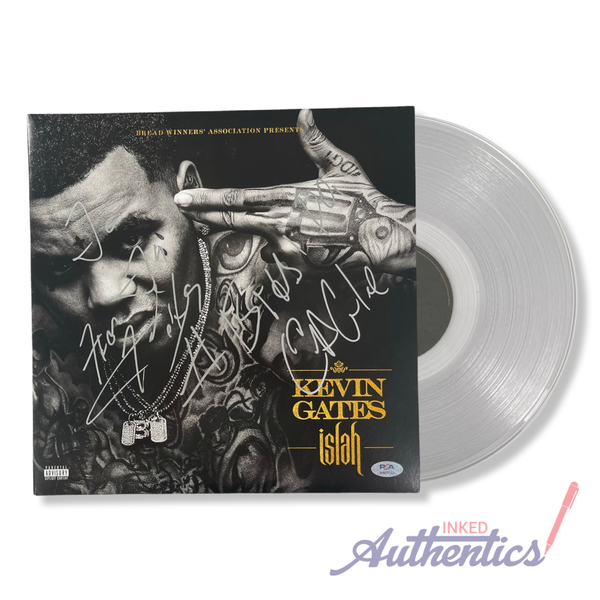 Kevin Gates Signed Autographed Vinyl LP "Islah" PSA/DNA Authenticated