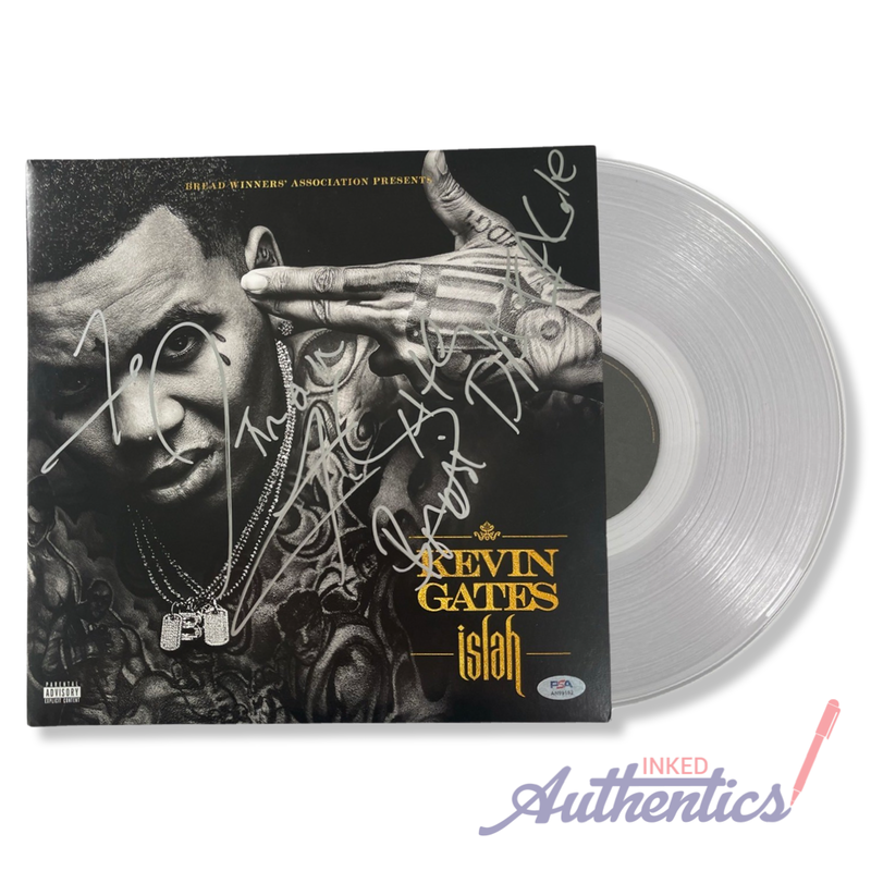 Kevin Gates Signed Autographed Vinyl LP "Islah" PSA/DNA Authenticated