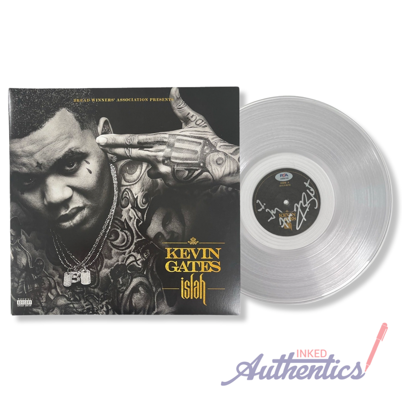 Kevin Gates Signed Autographed Vinyl LP "Islah" PSA/DNA Authenticated