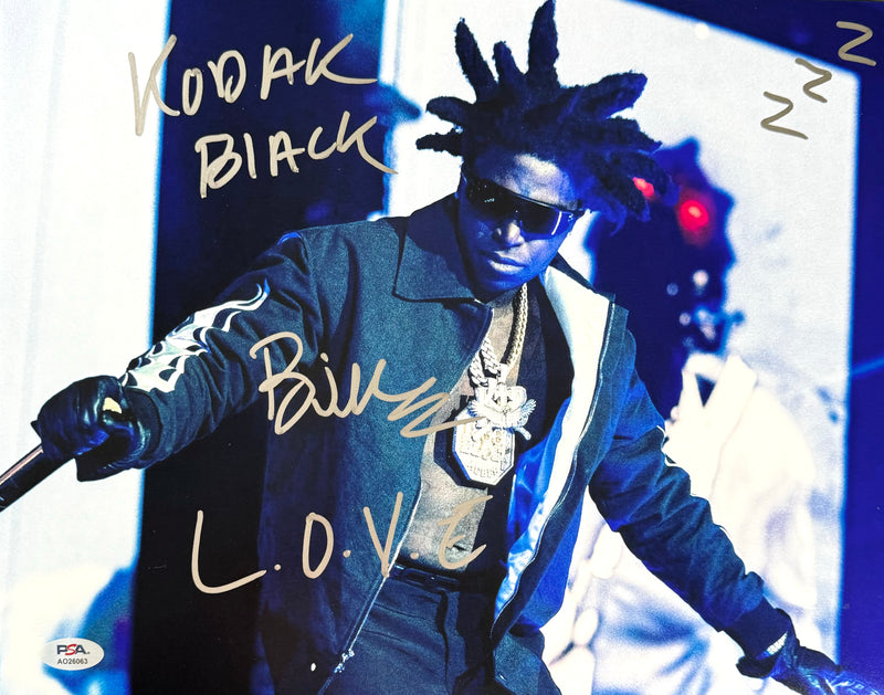 Kodak Black Signed Autographed 11x14 Photo PSA/DNA Authenticated